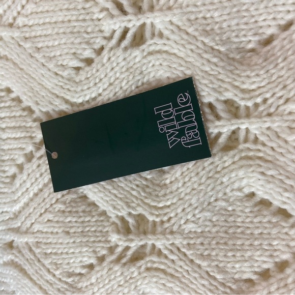 Wild Fable Women's Ivory Knit Sweater - Picture 5 of 7